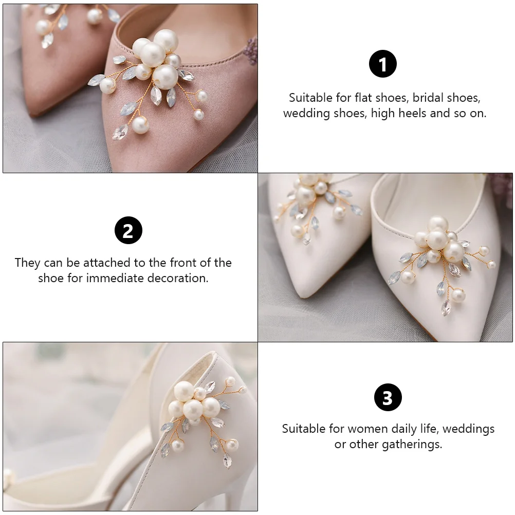 Pearl Shoes Decorative Flowers for Bridal Wedding High Heels Ladies Shoe Accessories Wedding Shoes Accessories Storage
Pearl Shoes Decorative Flowers for Bridal Wedding High Heels Ladies Shoe Accessories Wedding Shoes Accessories Storage