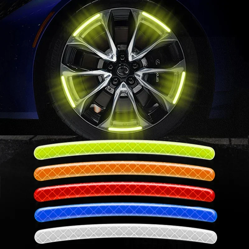 10Pcs Motorcycle Tire Rim Luminous Sticker Wheel Hub Reflective Sticker Safety Reflective Strip for Auto Bicycle Car Sticker
10Pcs Motorcycle Tire Rim Luminous Sticker Wheel Hub Reflective Sticker Safety Reflective Strip for Auto Bicycle Car Sticker