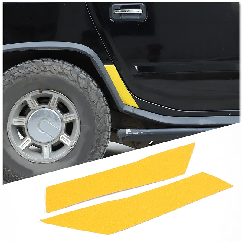 For 2003-2007 Hummer H2 PVC car styling car rear wheel anti-scratch stickers car exterior protection accessories 2Pcs
For 2003-2007 Hummer H2 PVC car styling car rear wheel anti-scratch stickers car exterior protection accessories 2Pcs