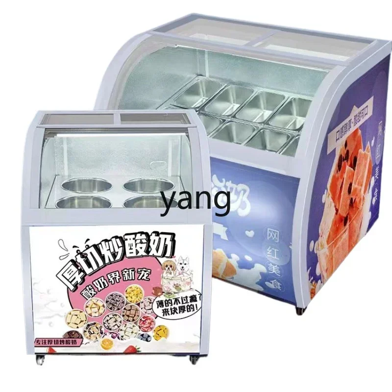 lhh Thick Cut Fried Yogurt Display Ice Cream Cabinet Hard Manual Ice Candy Commercial Freezer
lhh Thick Cut Fried Yogurt Display Ice Cream Cabinet Hard Manual Ice Candy Commercial Freezer