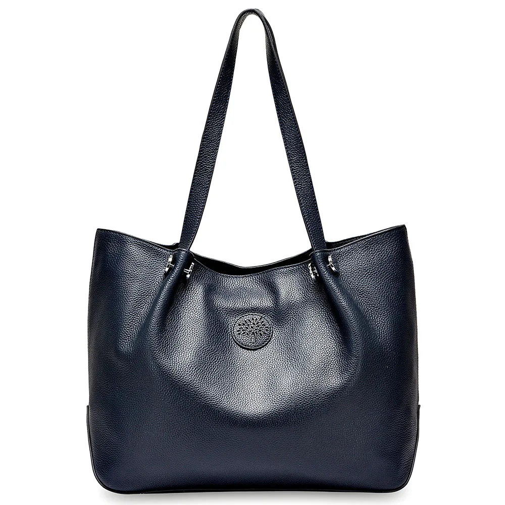 Zency Large Capacity Women Shoulder Shopping Tote Bag 100% Genuine Leather Handbag Fashion Crossbody Messenger Bags Dark Blue
Zency Large Capacity Women Shoulder Shopping Tote Bag 100% Genuine Leather Handbag Fashion Crossbody Messenger Bags Dark Blue