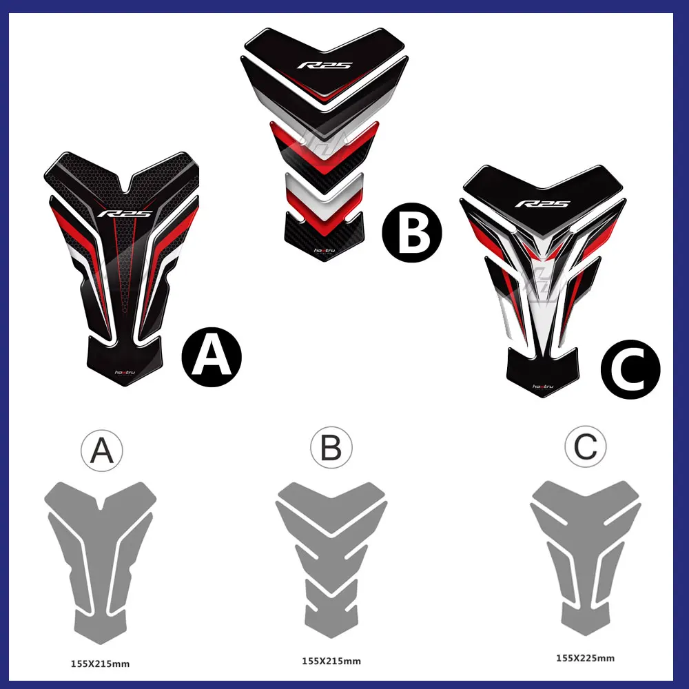 Motorcycle accessories sticker For Yamaha YZF-R25 R25 Tankpad 3D Resin Motorcycle Tank Pad Protector Sticker
Motorcycle accessories sticker For Yamaha YZF-R25 R25 Tankpad 3D Resin Motorcycle Tank Pad Protector Sticker