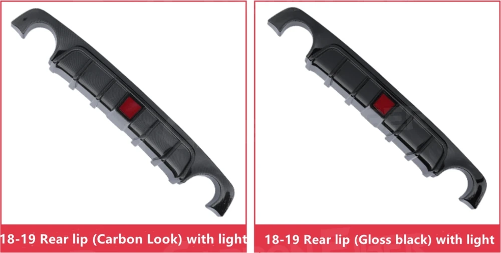 JCYECF ABS Carbon Fiber Look Car Rear Bumper Lip Diffuser With LED Light for Infiniti Q50 2018 2019 Spoiler Auto Decoration
JCYECF ABS Carbon Fiber Look Car Rear Bumper Lip Diffuser With LED Light for Infiniti Q50 2018 2019 Spoiler Auto Decoration