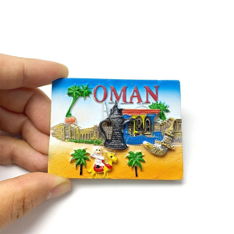 Oman Handmade Painted High-Value Unique Cultural Magnetic Fridge Magnets High-End Popular Decorations Travel Souvenirs
Oman Handmade Painted High-Value Unique Cultural Magnetic Fridge Magnets High-End Popular Decorations Travel Souvenirs