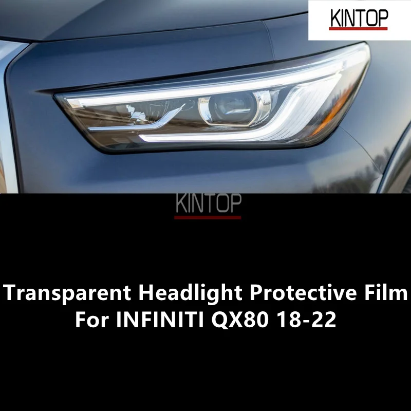 For INFINITI QX80 18-22 TPU Transparent Headlight Protective Film, Headlight Protection,Film Modification
For INFINITI QX80 18-22 TPU Transparent Headlight Protective Film, Headlight Protection,Film Modification