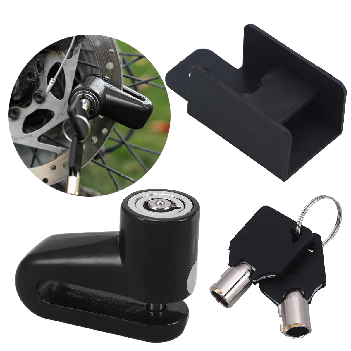 Motorcycle Lock Security Anti Theft Bike Motorbike Motorcycle Disc Brake Lock Theft Protection For Scooter Motorbike (Black)
Motorcycle Lock Security Anti Theft Bike Motorbike Motorcycle Disc Brake Lock Theft Protection For Scooter Motorbike (Black)
