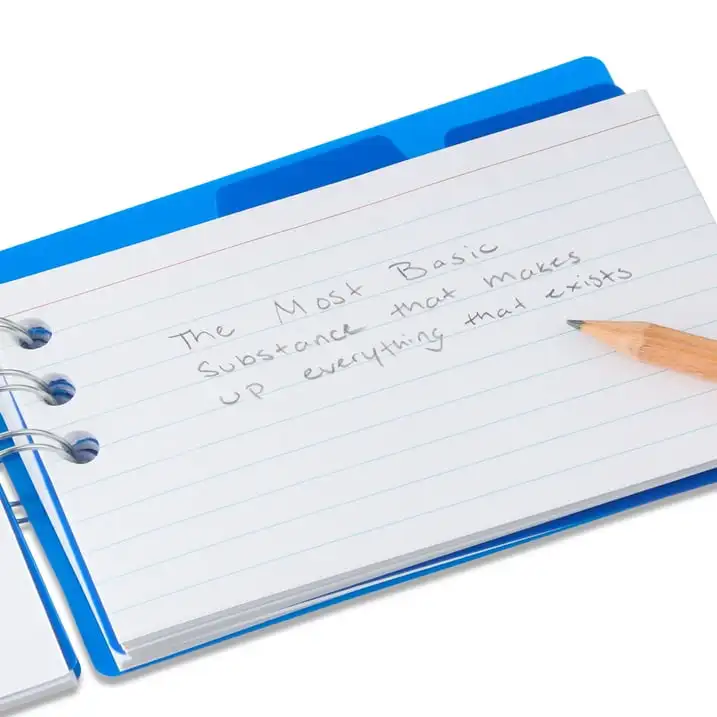 (10 pack) Pen+Gear Ringed Poly Cover Ruled Paper Index Cards, Blue, 3" x 5", 60 Count
(10 pack) Pen+Gear Ringed Poly Cover Ruled Paper Index Cards, Blue, 3" x 5", 60 Count
