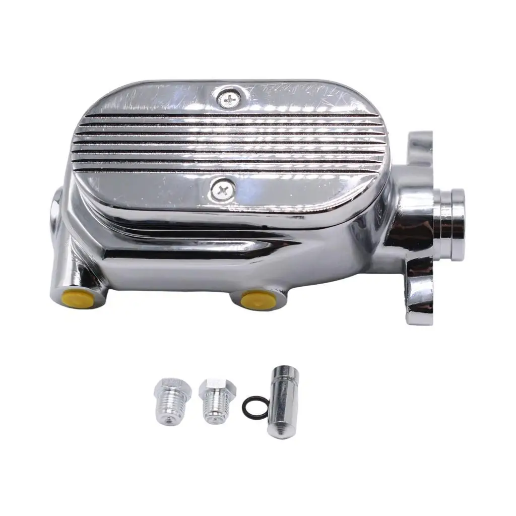 Generic Car Brake Master Cylinder Silver 1" Bore High Replacement Simple
Generic Car Brake Master Cylinder Silver 1" Bore High Replacement Simple
