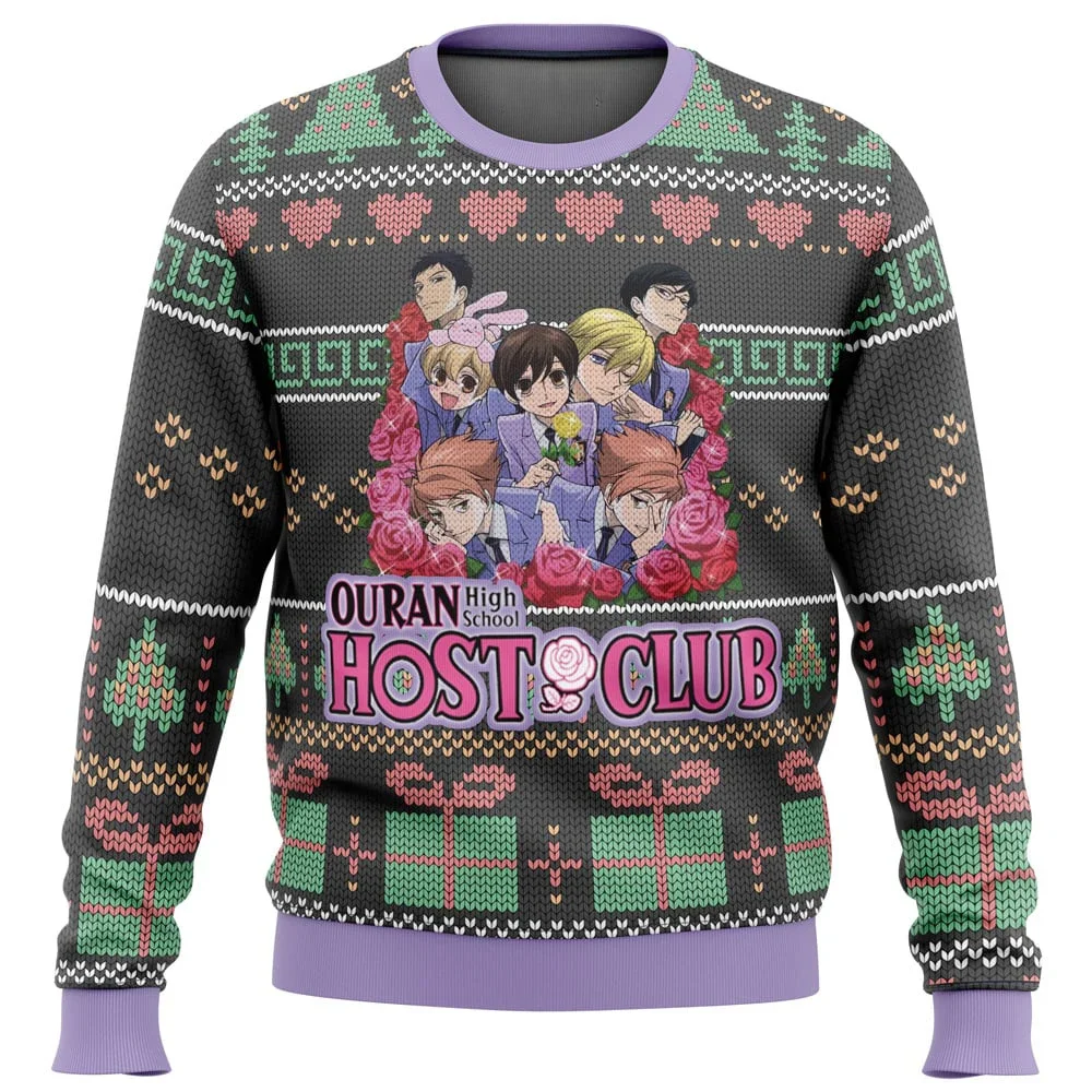 Ouran High School Alt Ugly Christmas Sweater Gift Santa Claus Pullover Men 3D Sweatshirt And Top Autumn And Winter Clothi
Ouran High School Alt Ugly Christmas Sweater Gift Santa Claus Pullover Men 3D Sweatshirt And Top Autumn And Winter Clothi