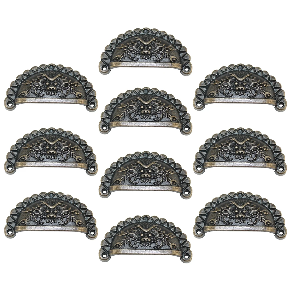 10pcs Knobs Vintage Copper Handles Wardrobe Handle Retro Screen Decor Dresser Pulls Cupboard Hardware Drawer
10pcs Knobs Vintage Copper Handles Wardrobe Handle Retro Screen Decor Dresser Pulls Cupboard Hardware Drawer