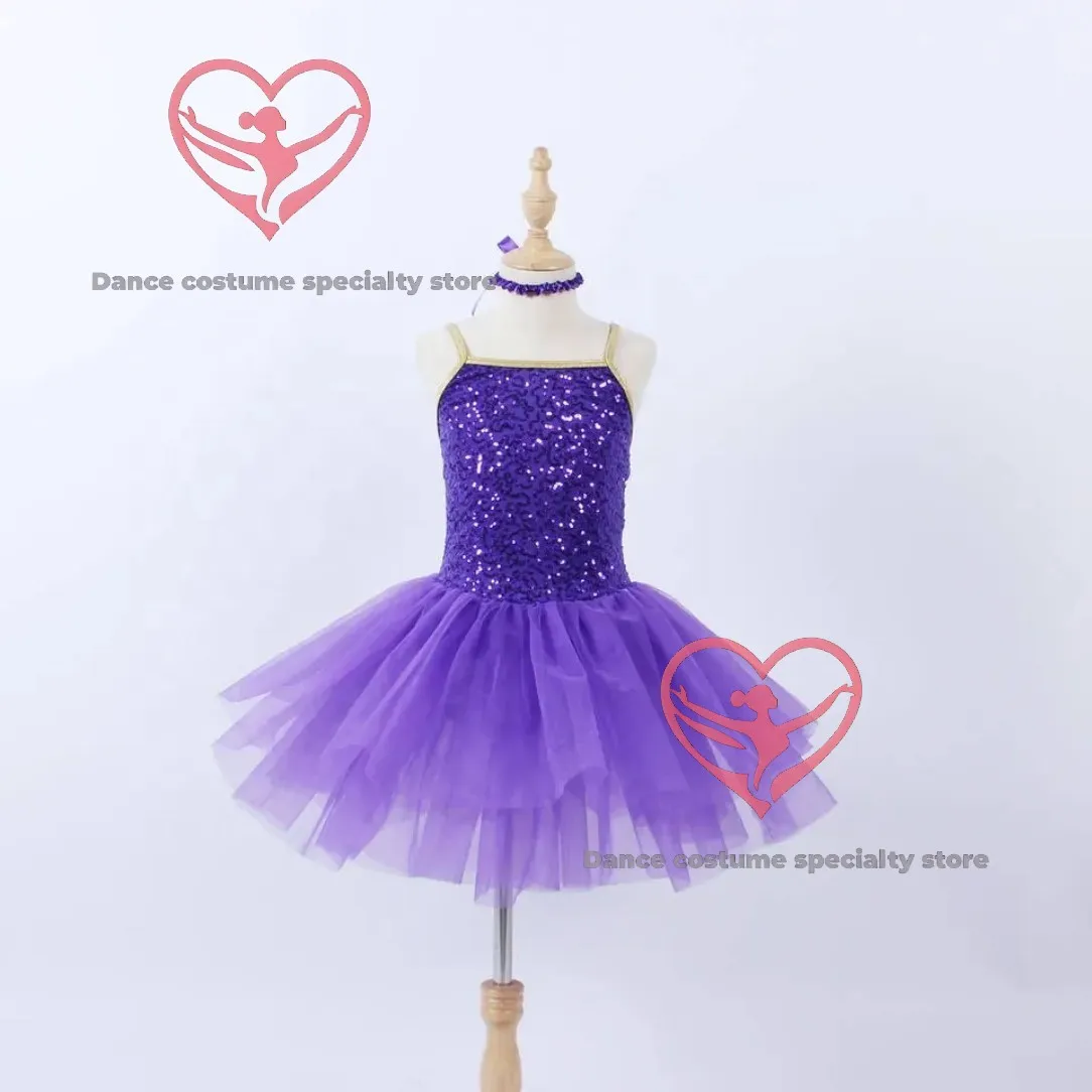 Girls' Dance Costume Romantic Ballet Tutu Princess Dress Stage Dance Ballet Outfit
Girls' Dance Costume Romantic Ballet Tutu Princess Dress Stage Dance Ballet Outfit