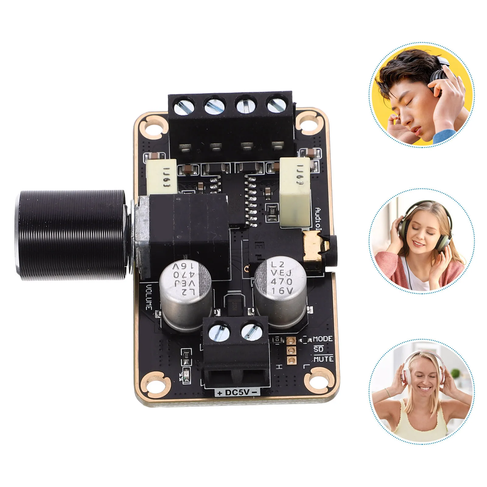 Digital Amplifier Board 5W*2 Stereo PAM8406 Audio Module Subwoofer Power Speaker Protection Easy Installation Car
Digital Amplifier Board 5W*2 Stereo PAM8406 Audio Module Subwoofer Power Speaker Protection Easy Installation Car