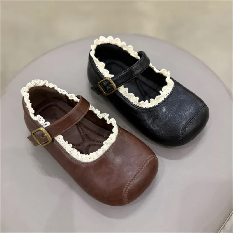 2025 New Autumn Kids Shoes For Girls Leather Lace Party Dance Princess Shoes Soft Sole Toddler Children Shoes EU 22-33
2025 New Autumn Kids Shoes For Girls Leather Lace Party Dance Princess Shoes Soft Sole Toddler Children Shoes EU 22-33