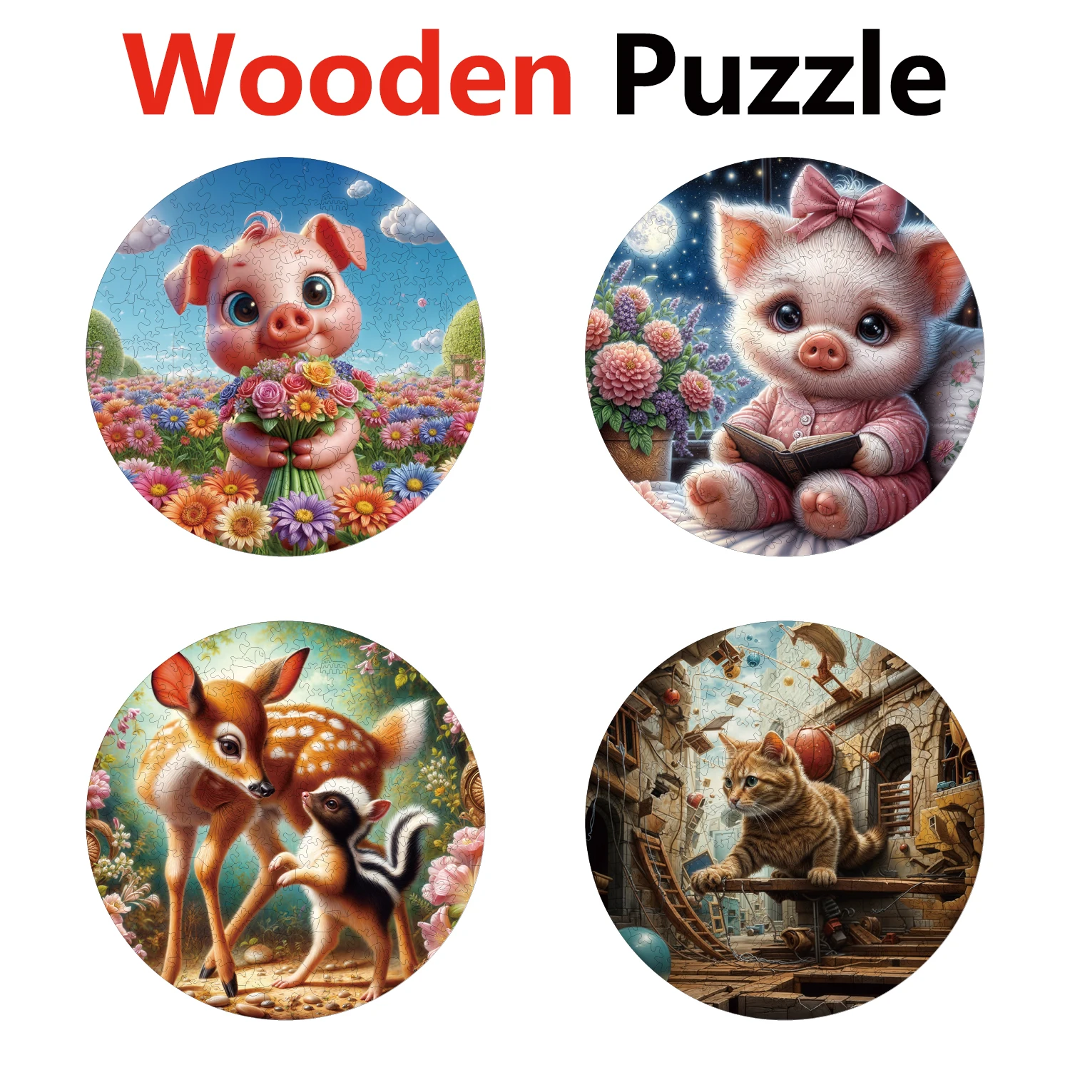 YPAN Fox Snake Turtle Beauty Animal Puzzles Unique Shape High Quality Jigsaw Puzzle Wooden Puzzle Best Gift For Child
YPAN Fox Snake Turtle Beauty Animal Puzzles Unique Shape High Quality Jigsaw Puzzle Wooden Puzzle Best Gift For Child