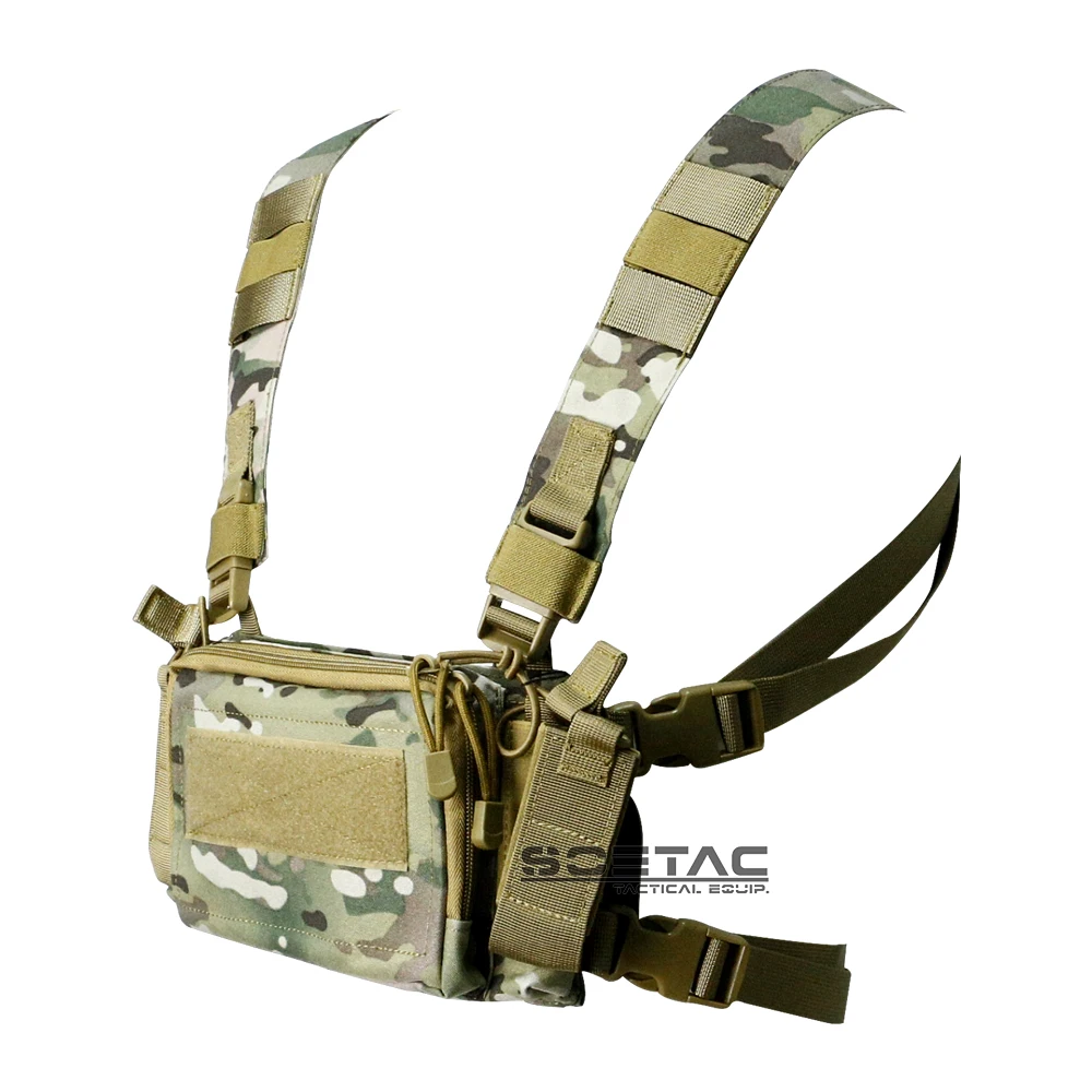 SOETAC CS Wargame Chest Rig Airsoft Tactical Vests Gear Bag Magazine Pouch Gun Holster Molle System Waist Pack Men
SOETAC CS Wargame Chest Rig Airsoft Tactical Vests Gear Bag Magazine Pouch Gun Holster Molle System Waist Pack Men