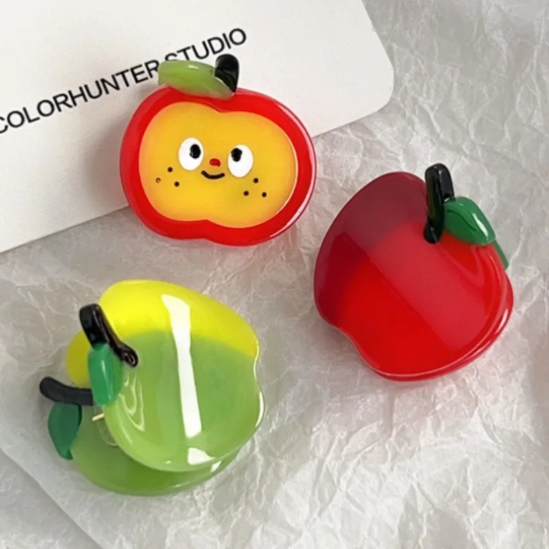 Набор из 3 милых заколок для волос в форме яблока для женщин: очаровательный, игривый дизайн, модный причудливый аксессуар, стильный головной убор для девочек, для повседневных и неформальных образов
Набор из 3 милых заколок для волос в форме яблока для женщин: очаровательный, игривый дизайн, модный причудливый аксессуар, стильный головной убор для девочек, для повседневных и неформальных образов