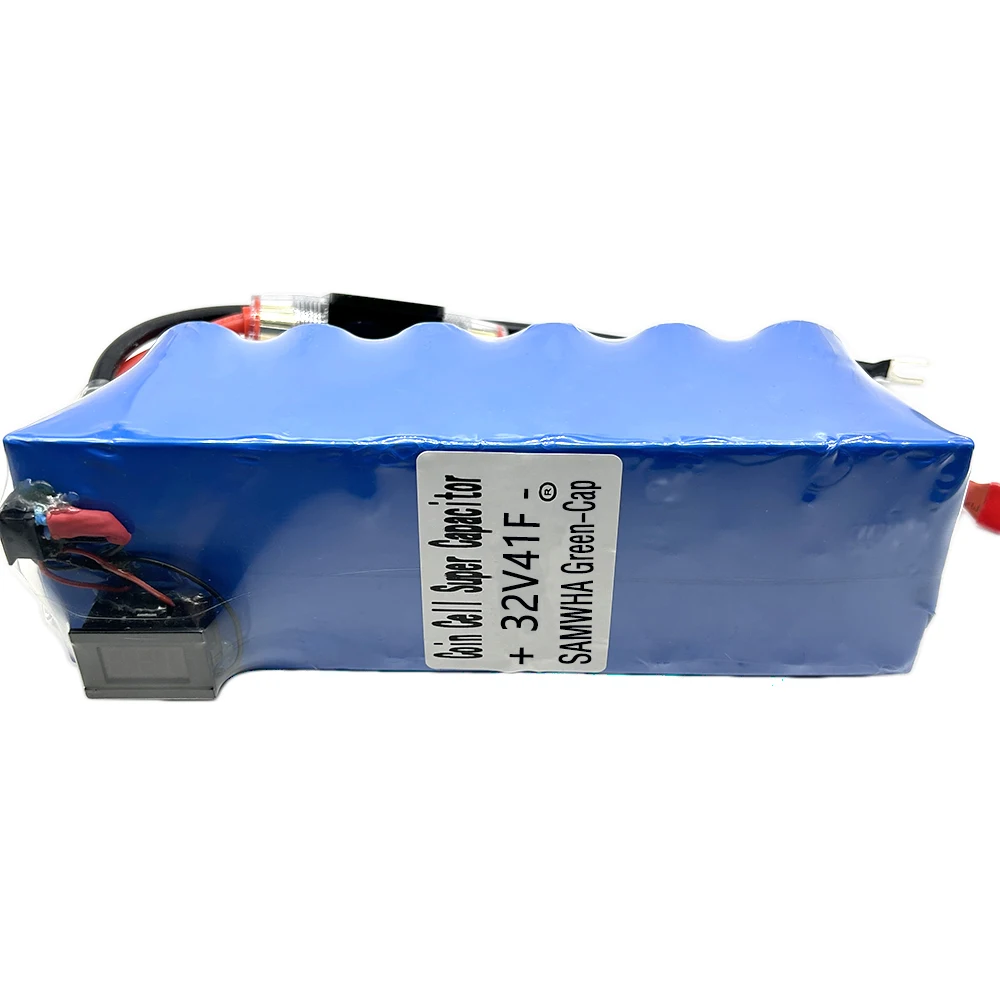 SAMWHA Green-Cap 32V41F Automotive Rectifier Module 2.7V500F Series Connection Large Capacity With Voltmeter Backup Power Supply
SAMWHA Green-Cap 32V41F Automotive Rectifier Module 2.7V500F Series Connection Large Capacity With Voltmeter Backup Power Supply