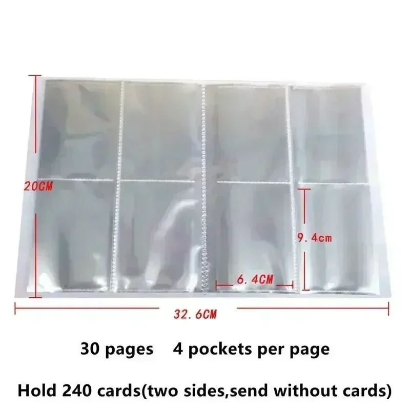 240PCS Anime Monster Card Binder Cartoon Creature TCG Collection Album Game Cards Trading Card Holder Storage Book Collectors
240PCS Anime Monster Card Binder Cartoon Creature TCG Collection Album Game Cards Trading Card Holder Storage Book Collectors