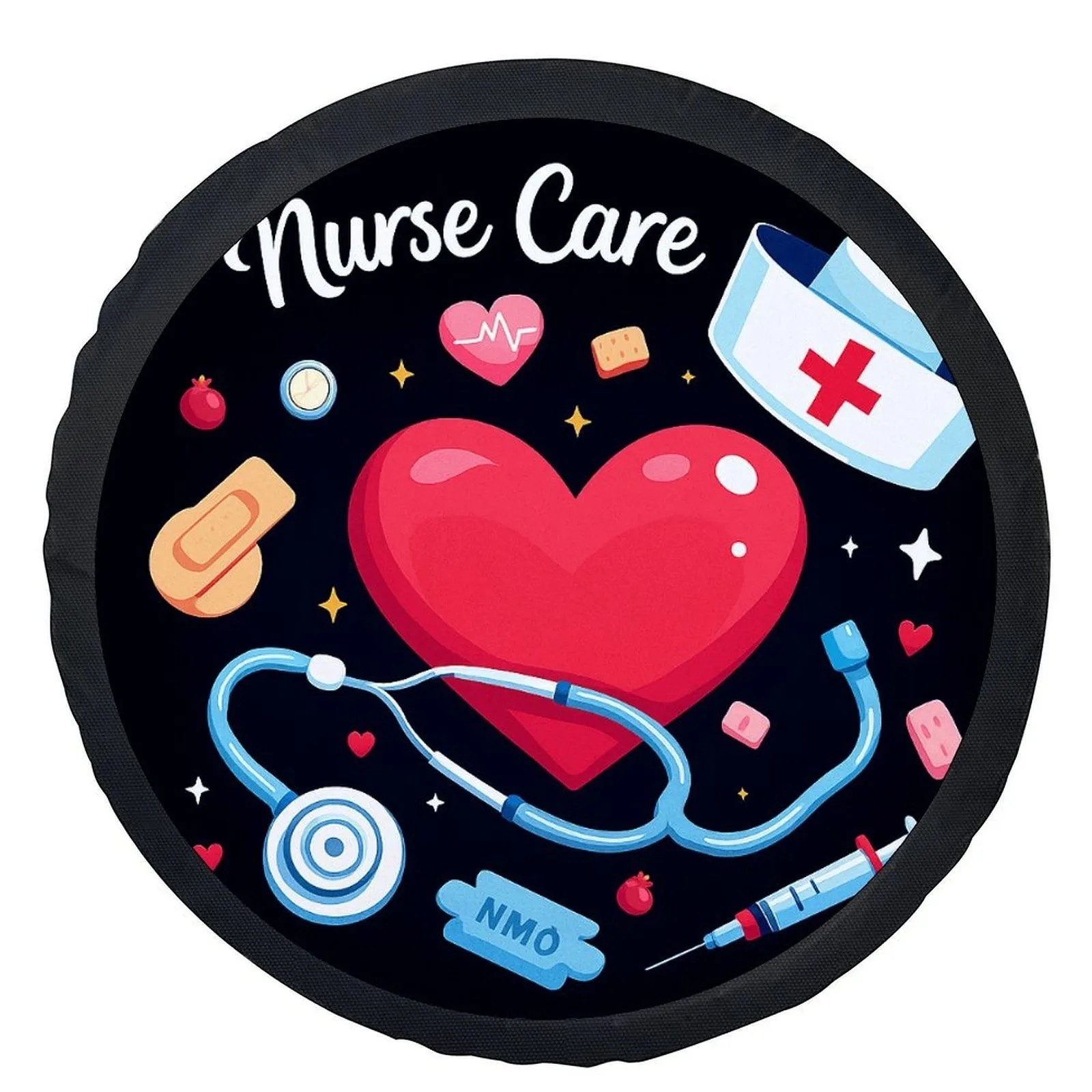 Nurse Care Heart Stethoscope Tire Cover Universal Fit Spare Wheel Protector
Nurse Care Heart Stethoscope Tire Cover Universal Fit Spare Wheel Protector