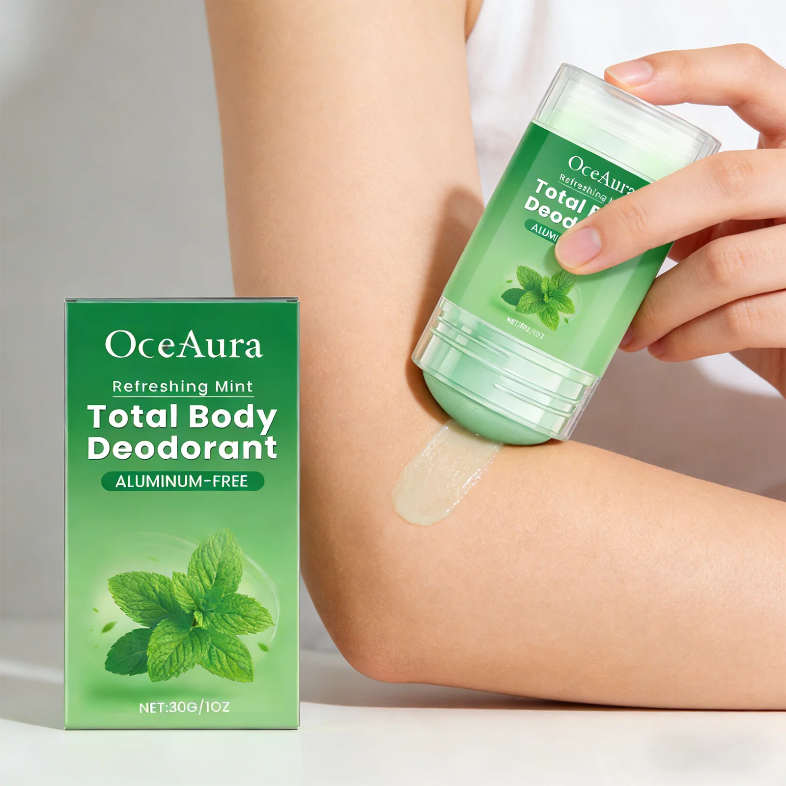 Fresh Mint Body Stick Beeswax Barrier Protection Long Lasting Moisturization Odor purification Gentle Nourishing Daily Care 30g
Fresh Mint Body Stick Beeswax Barrier Protection Long Lasting Moisturization Odor purification Gentle Nourishing Daily Care 30g