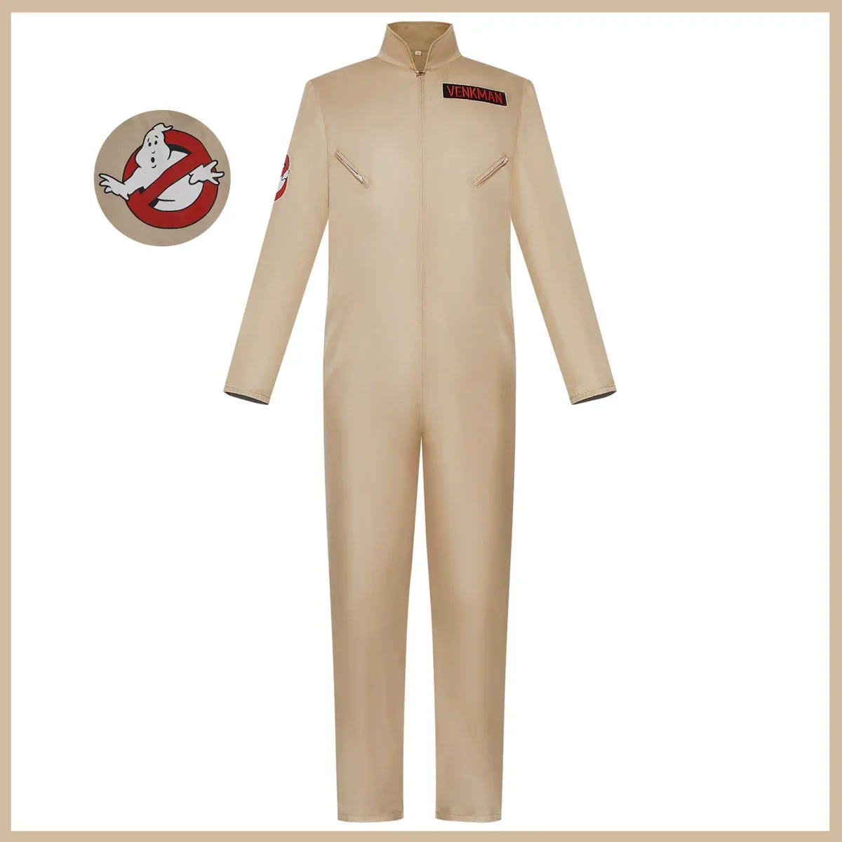 2025 Hot Horror Movies Ghostbusters Cosplay Costume Brown Jumpsuits Uniform Backpack Figure Man Woman Halloween Party Set
2025 Hot Horror Movies Ghostbusters Cosplay Costume Brown Jumpsuits Uniform Backpack Figure Man Woman Halloween Party Set