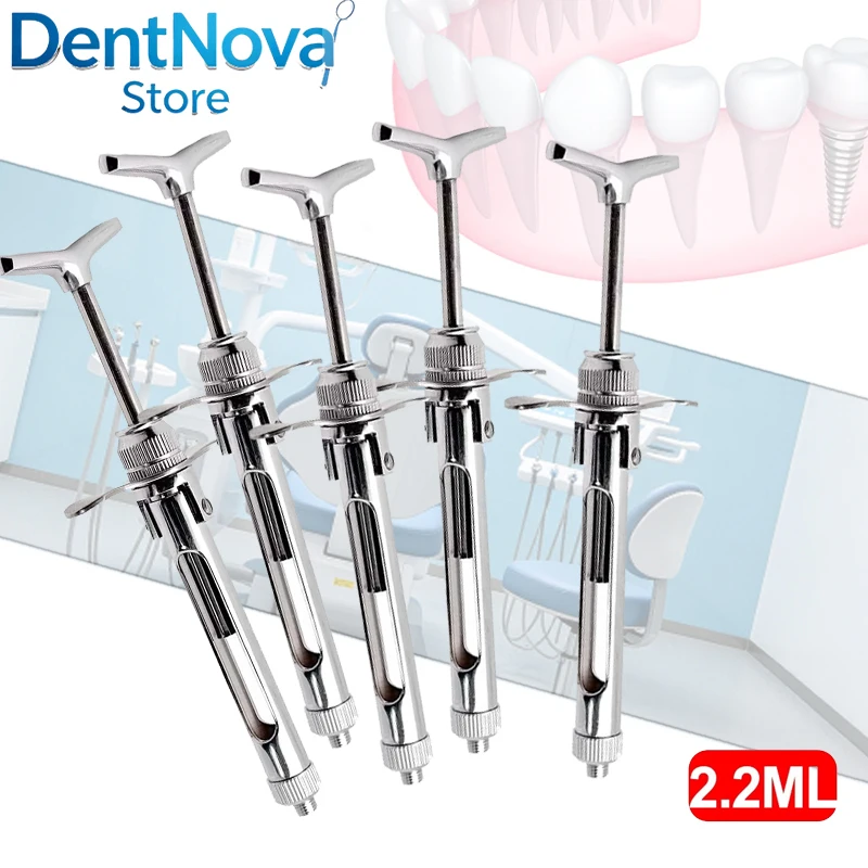 2.2ml Dental Surgical Syringe Pen-Style Aspirating Stainless Steel Tool Dentist Injector
2.2ml Dental Surgical Syringe Pen-Style Aspirating Stainless Steel Tool Dentist Injector