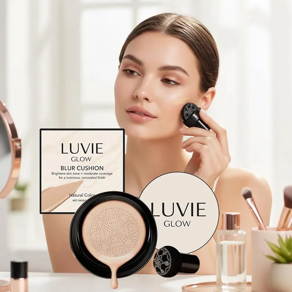 Светящаяся подушка для тонального крема, воздушная подушка с грибной головкой, BB-крем, тональный крем для макияжа лица, консилер, стойкий ровный тон кожи
Светящаяся подушка для тонального крема, воздушная подушка с грибной головкой, BB-крем, тональный крем для макияжа лица, консилер, стойкий ровный тон кожи