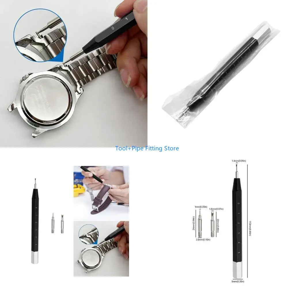 F92B Carbon Steel Watch Band Removal Tool with Scale Design Easy Installation
F92B Carbon Steel Watch Band Removal Tool with Scale Design Easy Installation