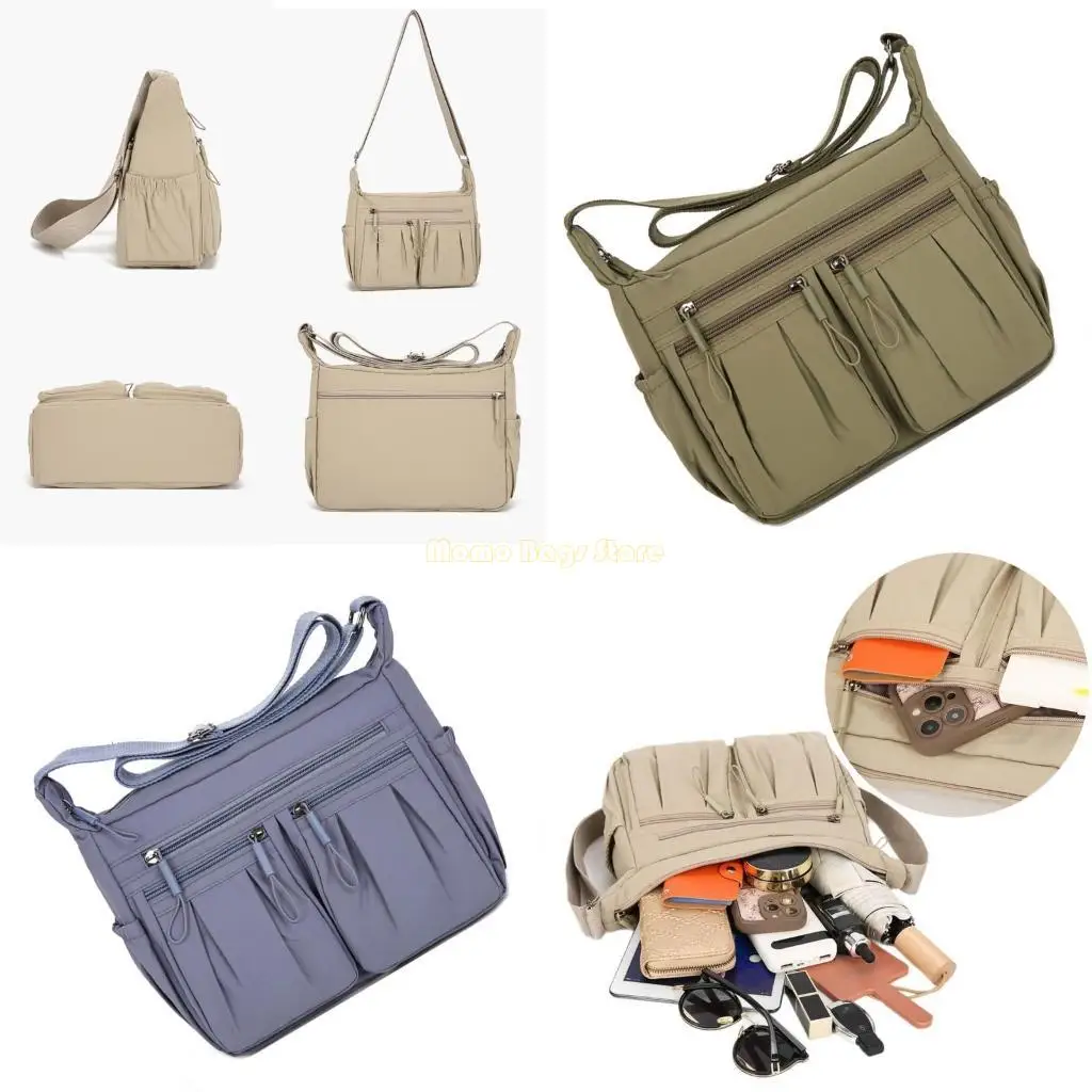 X90D Women Shoulder Handbag Roomy Multiple Pockets Bag Lady Crossbody Purse Fashion Handbag Top Handle Satchel Bag
X90D Women Shoulder Handbag Roomy Multiple Pockets Bag Lady Crossbody Purse Fashion Handbag Top Handle Satchel Bag