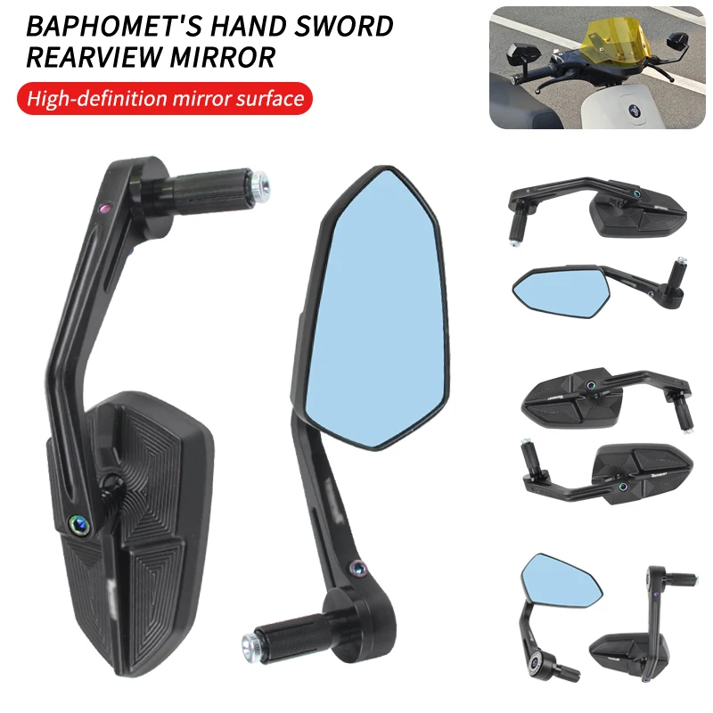 Motorcycle Mirror mopeds E-Bike Rearview Mirrors Back Side Convex Mirror 8mm 10mm 2Pcs
Motorcycle Mirror mopeds E-Bike Rearview Mirrors Back Side Convex Mirror 8mm 10mm 2Pcs