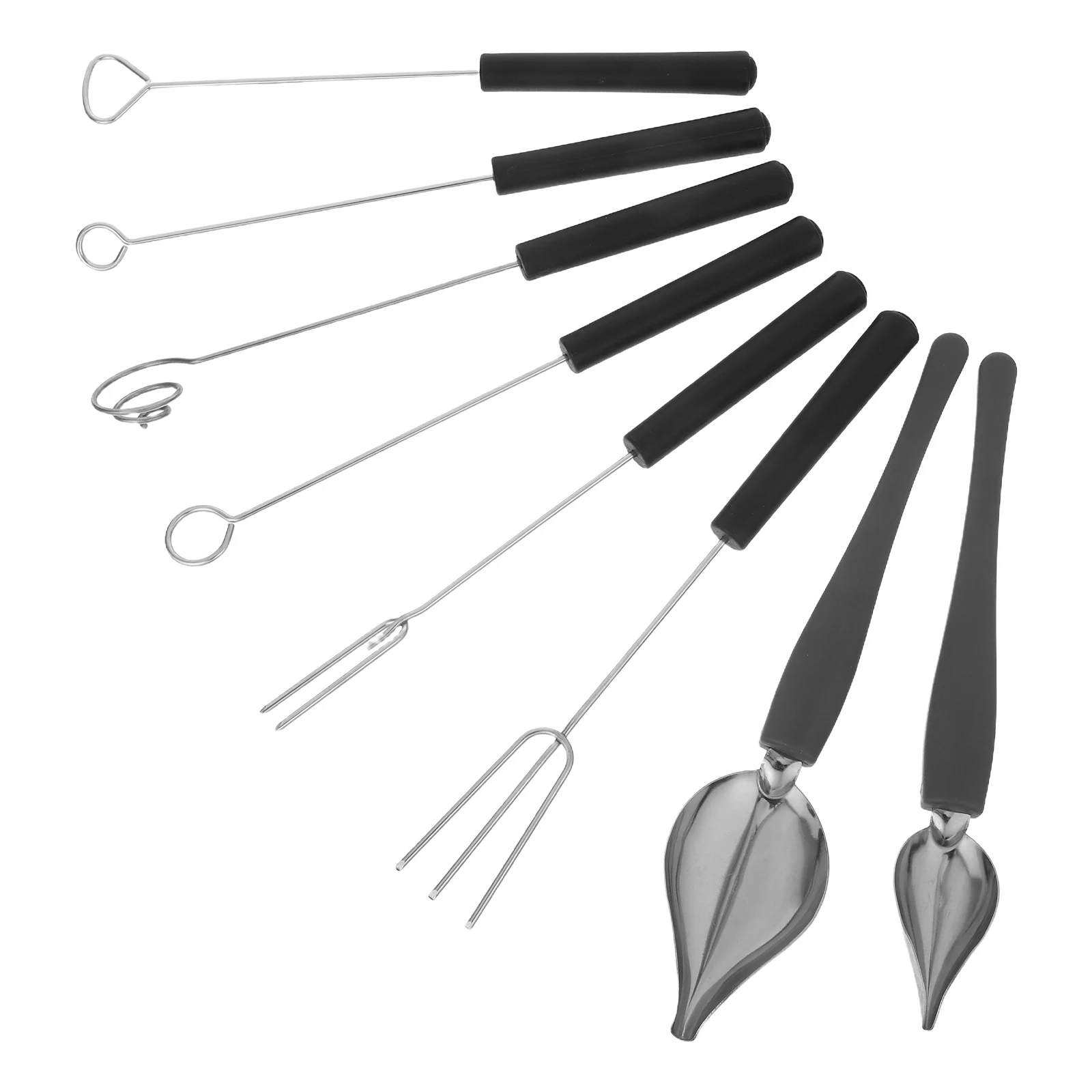1Set Chocolate Dipping Tool Kit Stainless Steel Sauce Drizzle Spoon for Dessert Decoration Pastry Cream Drizzling Tools
1Set Chocolate Dipping Tool Kit Stainless Steel Sauce Drizzle Spoon for Dessert Decoration Pastry Cream Drizzling Tools