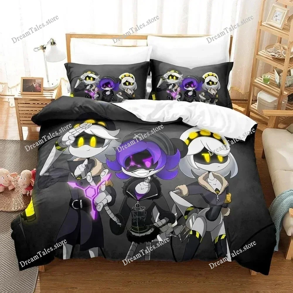Cartoon Duvet Cover Pillowcase Murder Drones Bedding Set Adult Boys Girls Bedroom Decoration Gift Single Double King Size741
Cartoon Duvet Cover Pillowcase Murder Drones Bedding Set Adult Boys Girls Bedroom Decoration Gift Single Double King Size741
