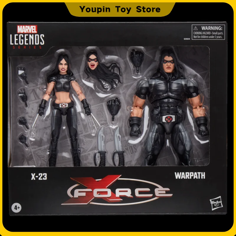 6-Inch Marvel Legends Series X-Force X-23 & Warpath 2-Pack Figure Model Collect Toy Room Desktop Decor Figurine Surprise Gift
6-Inch Marvel Legends Series X-Force X-23 & Warpath 2-Pack Figure Model Collect Toy Room Desktop Decor Figurine Surprise Gift