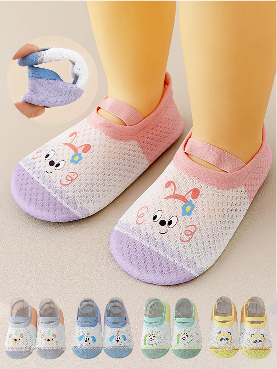 Baby Shoes 0-5T Cartoon Animal Girls Anti Slip Walking Shoes Thin Children's Shoe Mesh Baby First Walkers and Toddler Shoes
Baby Shoes 0-5T Cartoon Animal Girls Anti Slip Walking Shoes Thin Children's Shoe Mesh Baby First Walkers and Toddler Shoes