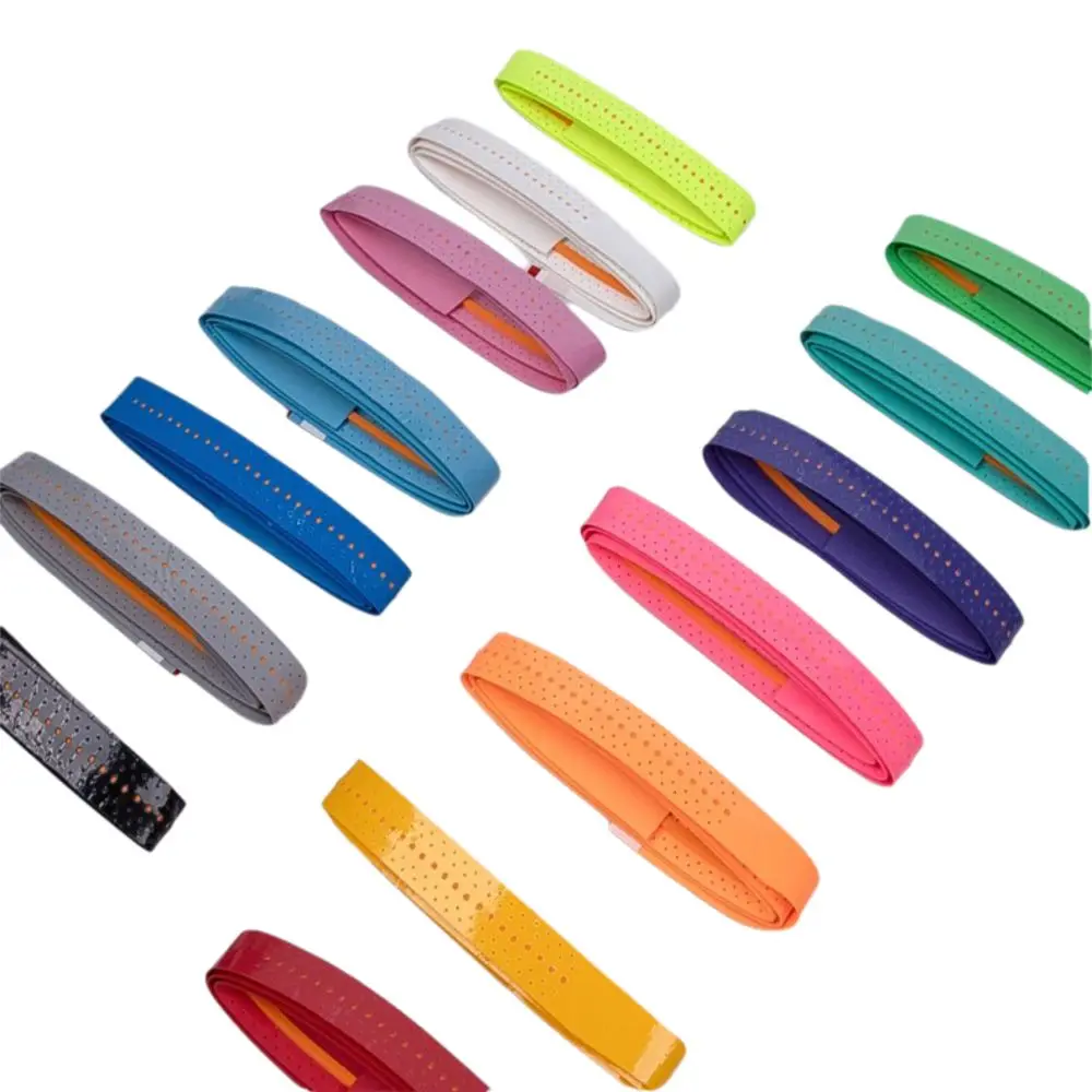 Anti Slip Badminton Overgrip Perforated Breathable Tennis Overgrip Sweat Absorption Tape Winding Rackets Grip Racquet Supplies
Anti Slip Badminton Overgrip Perforated Breathable Tennis Overgrip Sweat Absorption Tape Winding Rackets Grip Racquet Supplies
