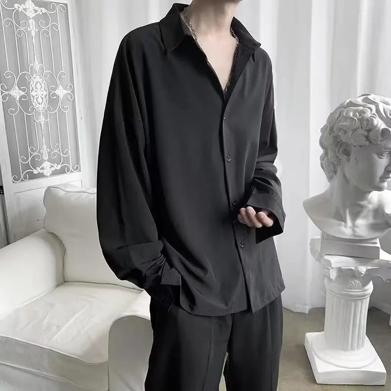 Свободная мужская длинная све irt plus Size 300 Pou Pure Color Faion, верхняя одежда, дизайн, элитная осенняя модная брендовая одежда
Свободная мужская длинная све irt plus Size 300 Pou Pure Color Faion, верхняя одежда, дизайн, элитная осенняя модная брендовая одежда