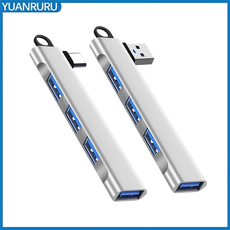 Multi Port USB C Hub with 4 USB 3.0 Ports High Speed Data Transfer Hub 2.0 for Laptop PC Usb Port Expander 
Multi Port USB C Hub with 4 USB 3.0 Ports High Speed Data Transfer Hub 2.0 for Laptop PC Usb Port Expander