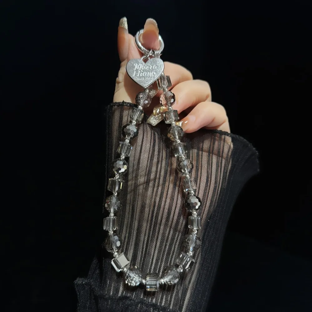 Cute With Clip Crystal Beads Phone Chain Short Heart Mobile Phone Lanyard Beaded Jewelry Love Phone Pendant Car Key Accessories
Cute With Clip Crystal Beads Phone Chain Short Heart Mobile Phone Lanyard Beaded Jewelry Love Phone Pendant Car Key Accessories