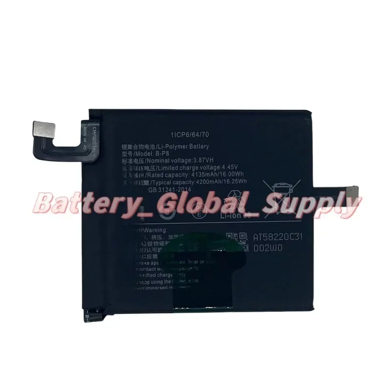 Applicable to B-P8 X60 Pro + V2056A/V2047 battery 3.87V 4135mAh fast delivery 1 piece
Applicable to B-P8 X60 Pro + V2056A/V2047 battery 3.87V 4135mAh fast delivery 1 piece