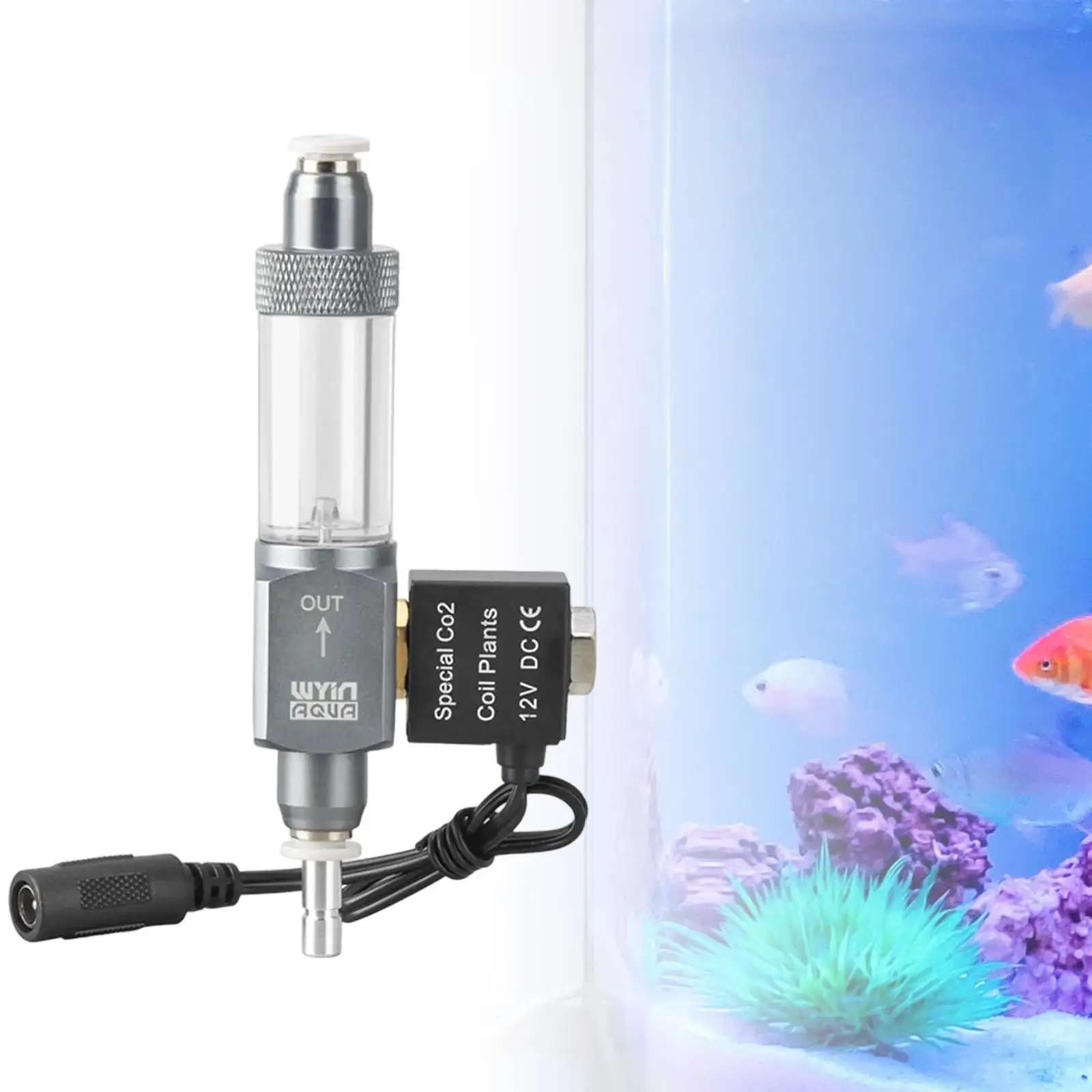 CO2 Bubble Counter Portable Attachments Multifunction Clear Tube Non Return Single Head for Fish Tanks CO2 Generator Regulator
CO2 Bubble Counter Portable Attachments Multifunction Clear Tube Non Return Single Head for Fish Tanks CO2 Generator Regulator