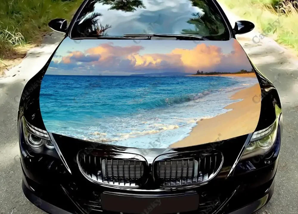 Custom Blue Beach waves Car Hood Vinyl Sticker Wrap Engine Cover Decal Sticker Full Color Graphic Fit Any Car Protective Film
Custom Blue Beach waves Car Hood Vinyl Sticker Wrap Engine Cover Decal Sticker Full Color Graphic Fit Any Car Protective Film