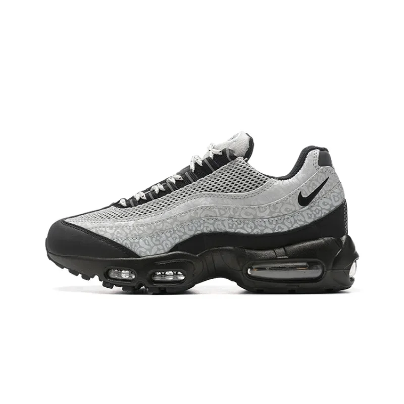 NIKE AIR MAX 95 Men's Running Shoes, Latest, Eco-friendly Materials, Outdoor, Breathable Sneakers, Grey and Black
NIKE AIR MAX 95 Men's Running Shoes, Latest, Eco-friendly Materials, Outdoor, Breathable Sneakers, Grey and Black