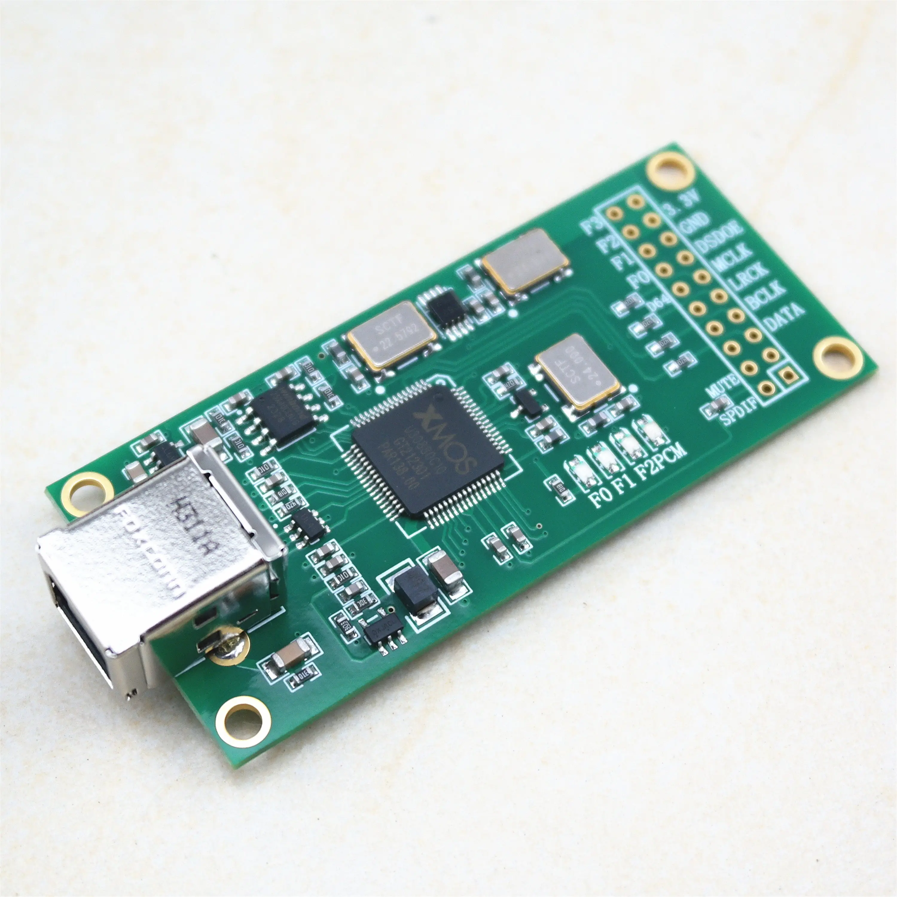 Новый цифровой аудиоинтерфейс XU208 xmos USB U8, обновленная асинхронная дочерняя карта, модуль Amanero
Новый цифровой аудиоинтерфейс XU208 xmos USB U8, обновленная асинхронная дочерняя карта, модуль Amanero