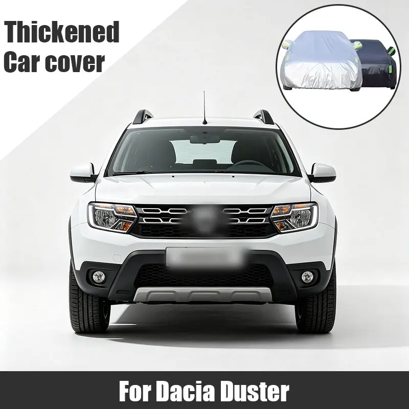 For Dacia Duster Full Car Cover Side Zipper Design Waterproof Dustproof Sun Protection Outdoor Vehicle Cover
For Dacia Duster Full Car Cover Side Zipper Design Waterproof Dustproof Sun Protection Outdoor Vehicle Cover