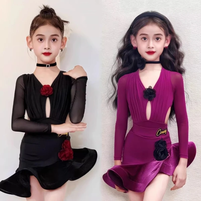 Kids Professional Latin Dance Dress Girls Tango Salsa Samba Ballroom Dance Performance Stage Outfits Costume suit
Kids Professional Latin Dance Dress Girls Tango Salsa Samba Ballroom Dance Performance Stage Outfits Costume suit