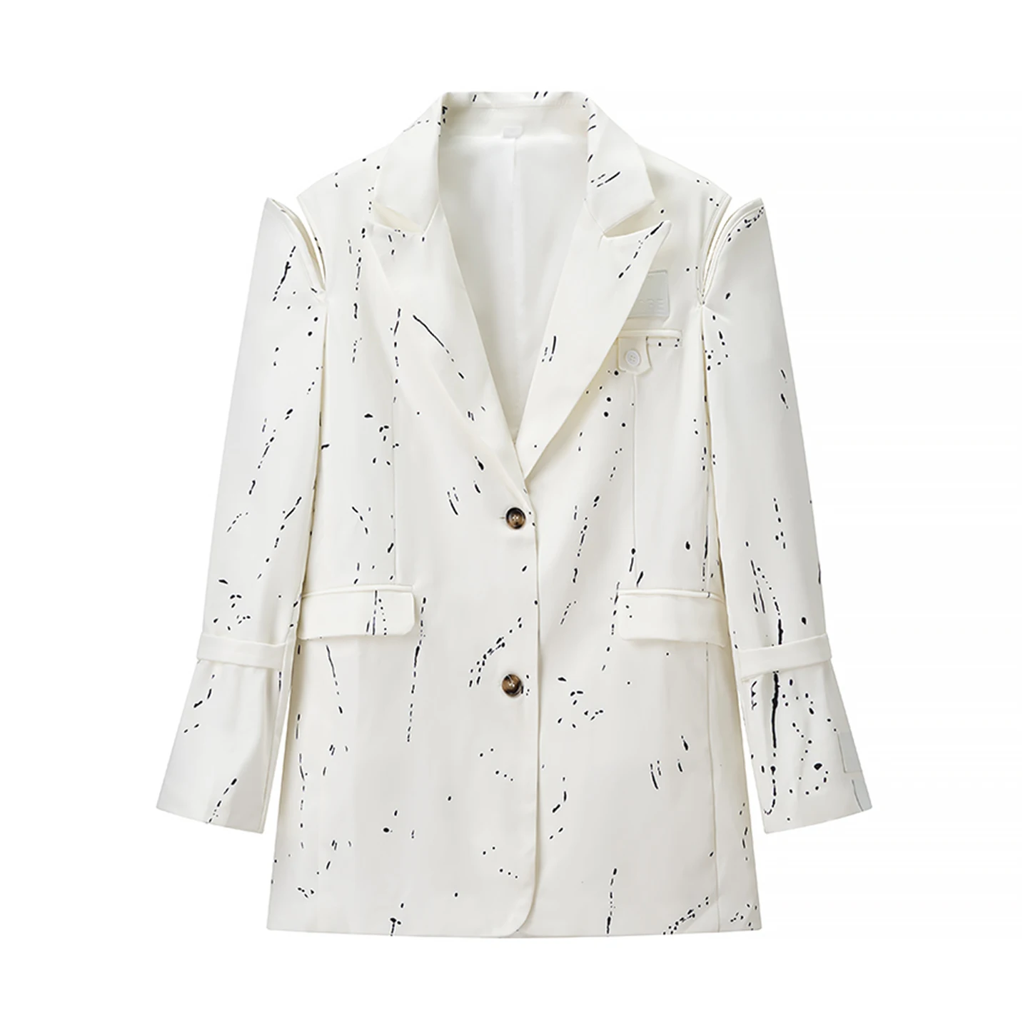 Зимний женский свободный костюм с v-образным вырезом и воротником fiti, деконструированный костюм Jaet, модное универсальное длинное пальто све
Зимний женский свободный костюм с v-образным вырезом и воротником fiti, деконструированный костюм Jaet, модное универсальное длинное пальто све