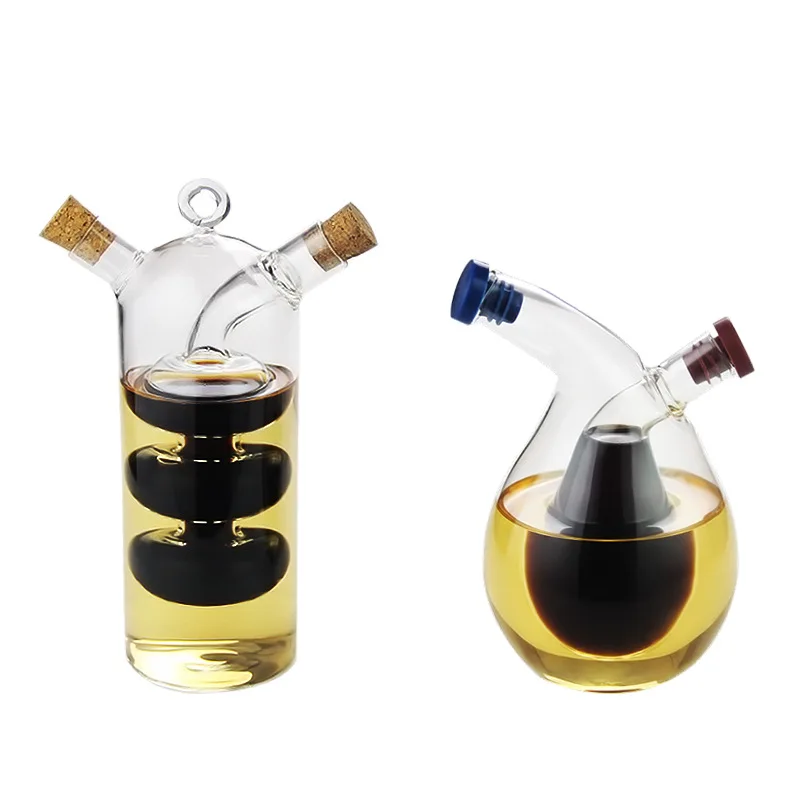 2-in-1 Double Layer Bottle Sauce Oil Vinegar Glass Bottle Condiment Seasoning Sealed Kitchen Storage Bottles Jars Kitchen Tools
2-in-1 Double Layer Bottle Sauce Oil Vinegar Glass Bottle Condiment Seasoning Sealed Kitchen Storage Bottles Jars Kitchen Tools