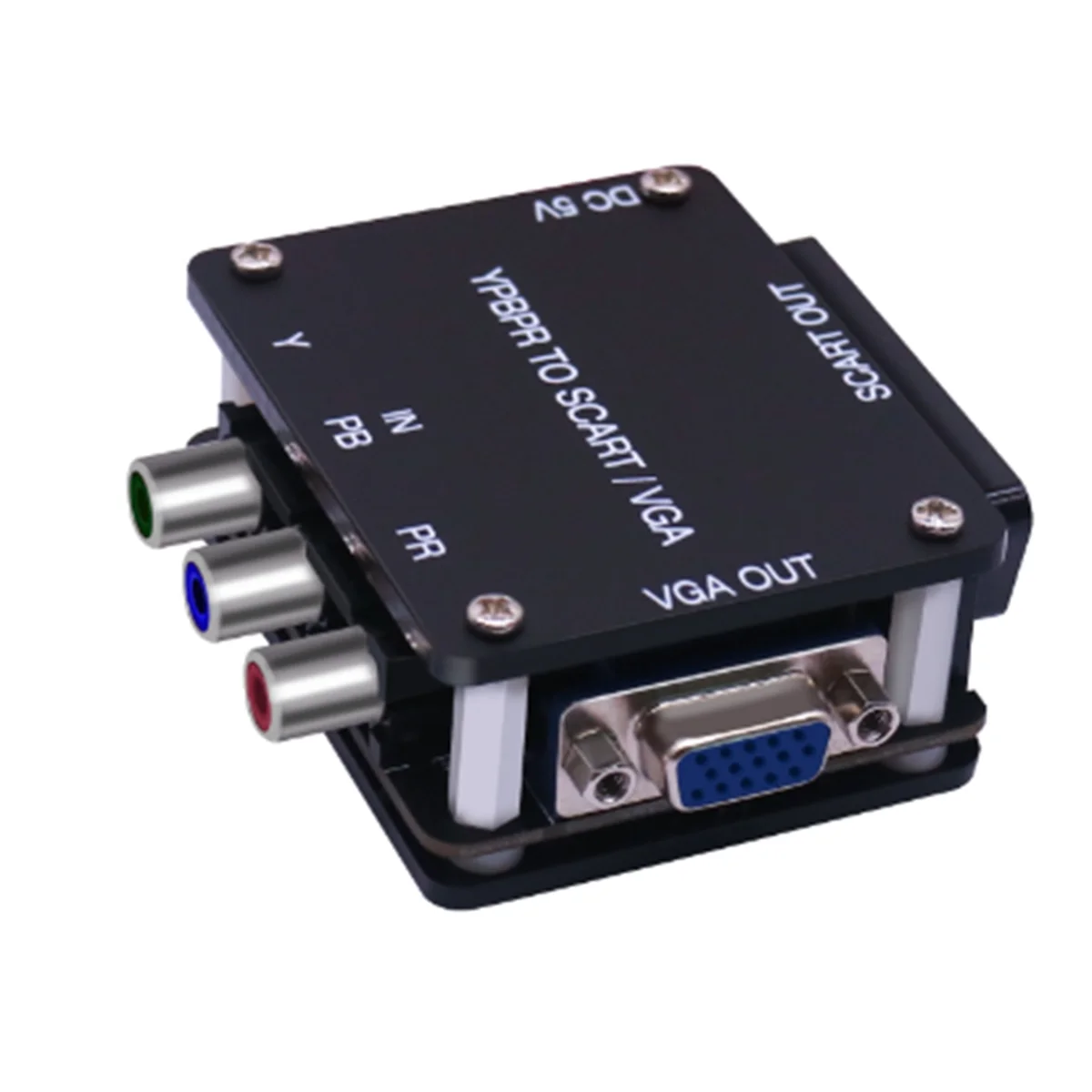 Efficient YUV TO RGBS YPBPR to SCART YPBPR TO VGA Component Converter Console
Efficient YUV TO RGBS YPBPR to SCART YPBPR TO VGA Component Converter Console