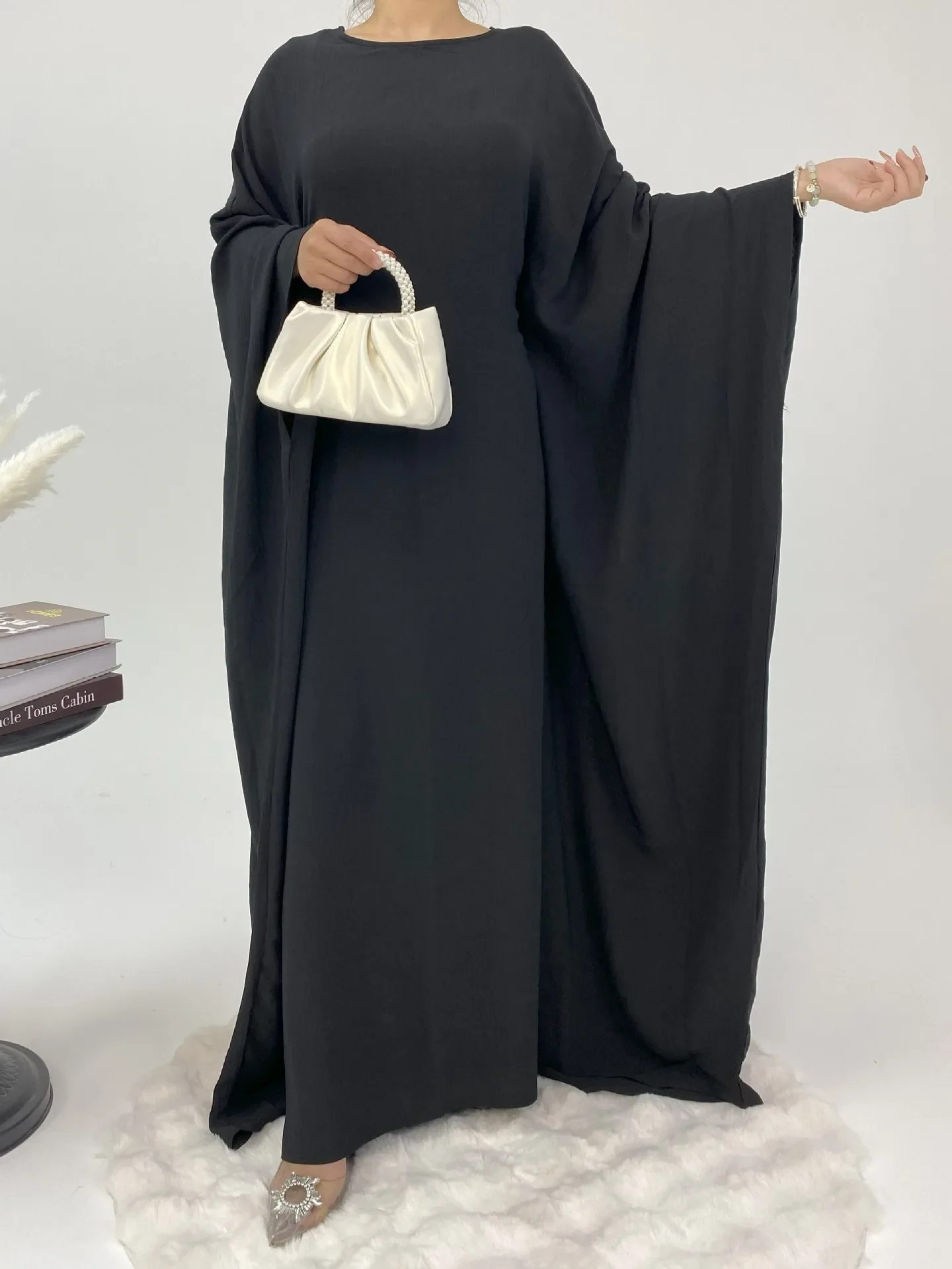 Ramadan Abaya Muslim Batwing Sleeve Dress Kebaya Abayas for Women Kaftan Robe Musulmane Femme Vestidos Islam Jalabiya Djellaba
Ramadan Abaya Muslim Batwing Sleeve Dress Kebaya Abayas for Women Kaftan Robe Musulmane Femme Vestidos Islam Jalabiya Djellaba