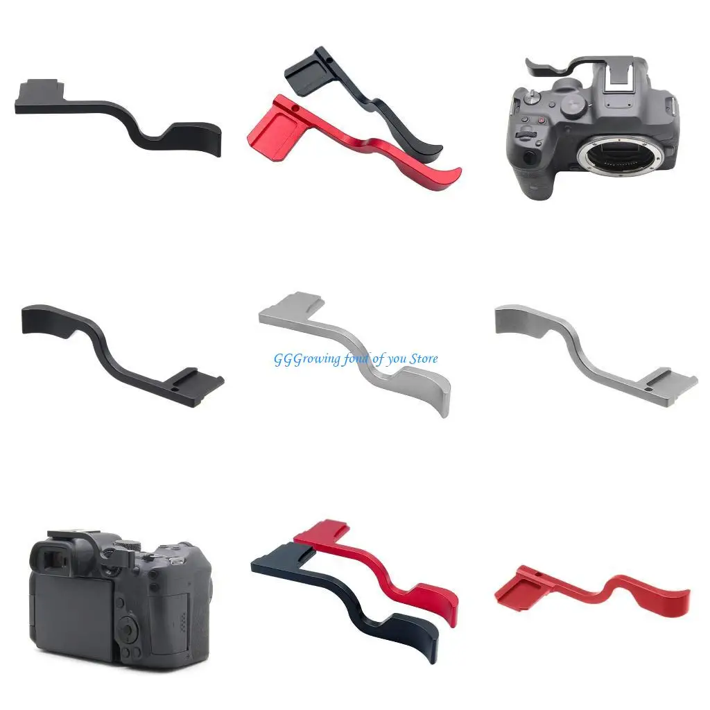 H9EB Camera Accessories Aluminum Thumb Up Grip with Hot Cold Shoe Cover Protector Camera Finger Thumb Rest Handle
H9EB Camera Accessories Aluminum Thumb Up Grip with Hot Cold Shoe Cover Protector Camera Finger Thumb Rest Handle